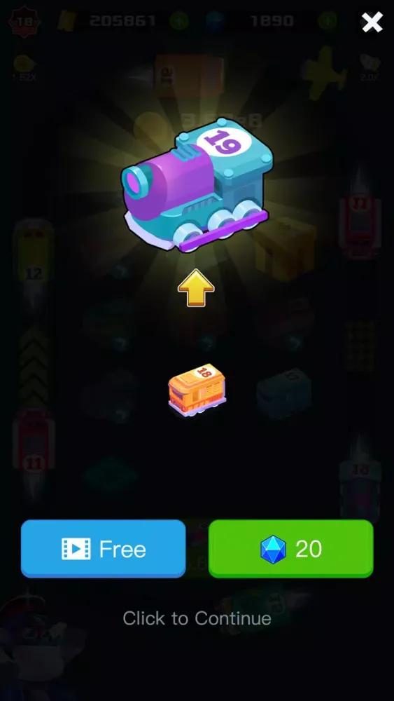 Zrzuty ekranu Train Tycoon: idle games
