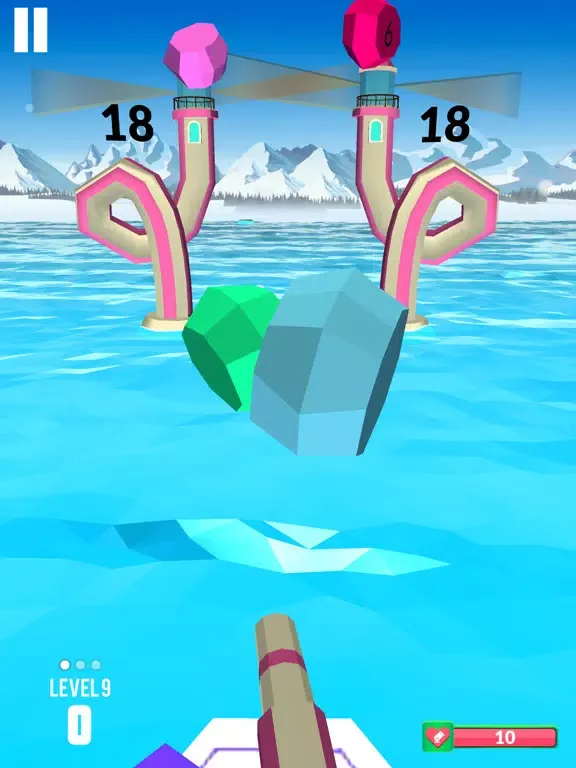 Cannon vs Tower 3D iPad  スクリーンショット