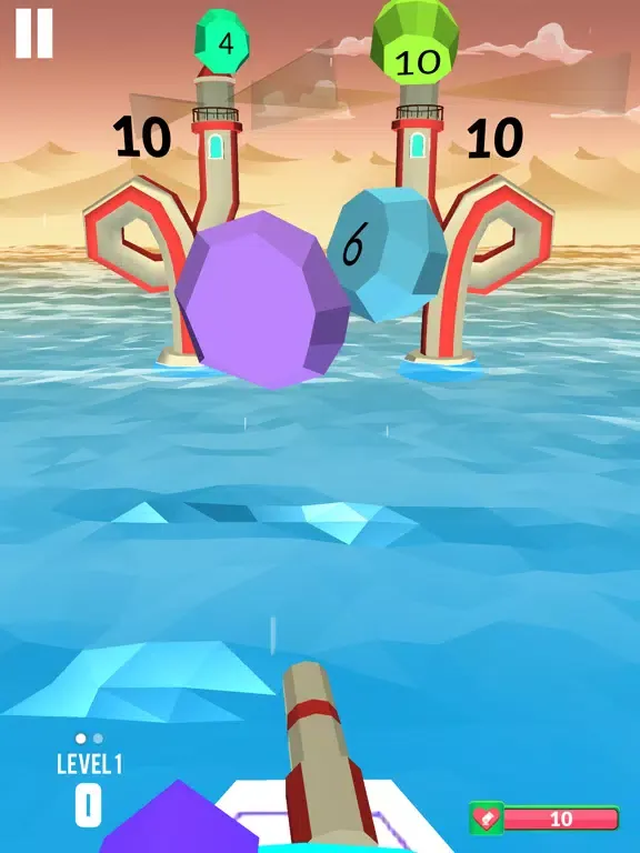 Cannon vs Tower 3D iPad  スクリーンショット