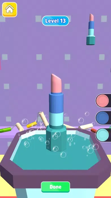 Captures d'écran de Color Dip 3d