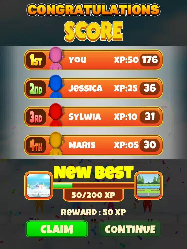 Fun Jumping 3D iPad  Screenshots