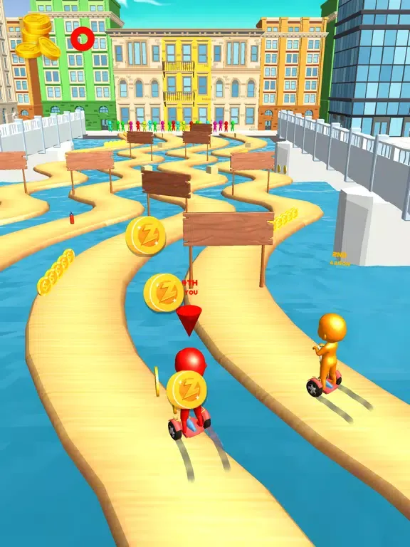 Fun Rider 3d iPad  スクリーンショット