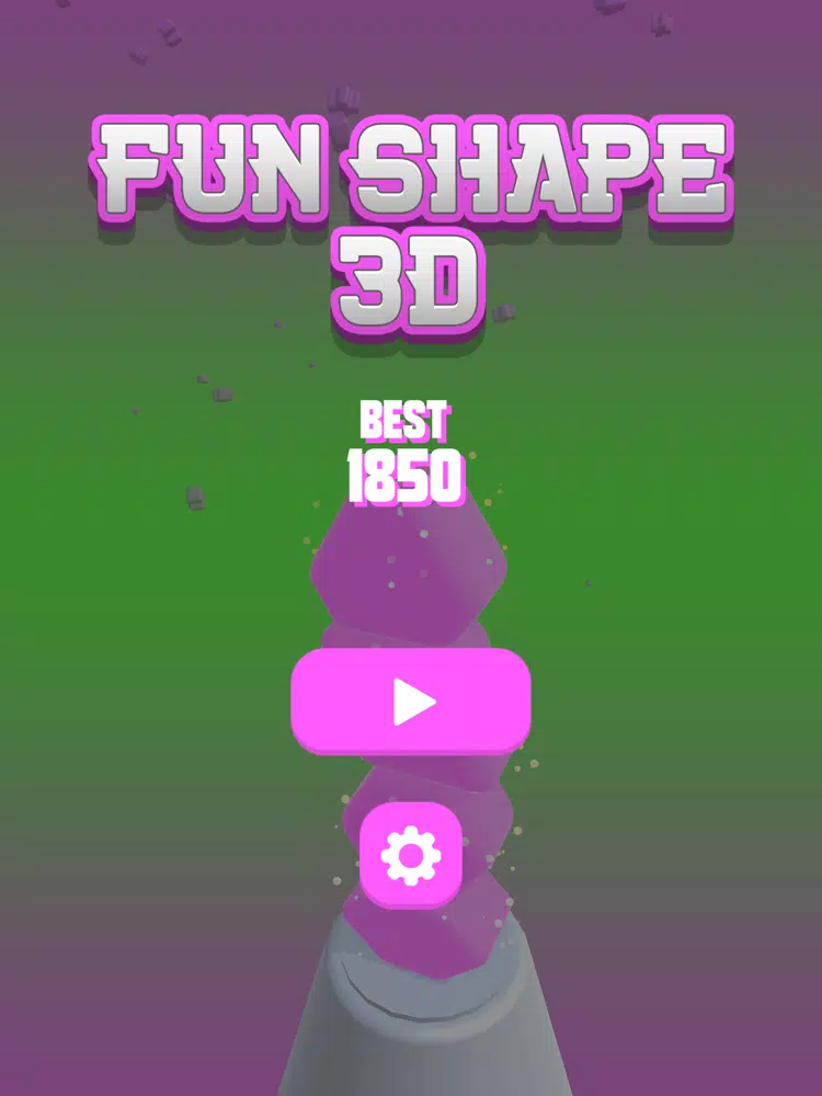 Tangkapan skrin Fun Shape 3D iPad 