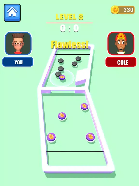 Capturas de tela do Fast Sling Puck 3D iPad 