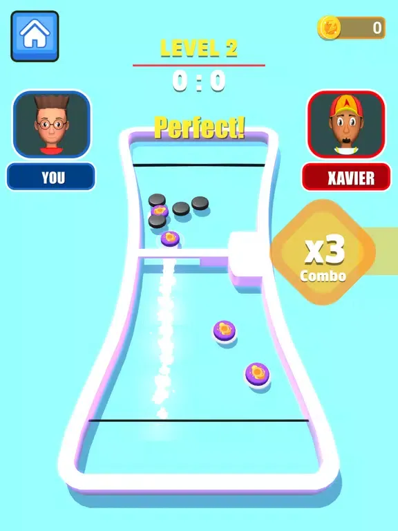 Capturas de tela do Fast Sling Puck 3D iPad 