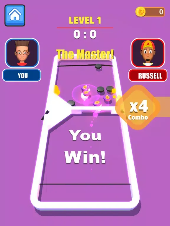 Capturas de tela do Fast Sling Puck 3D iPad 