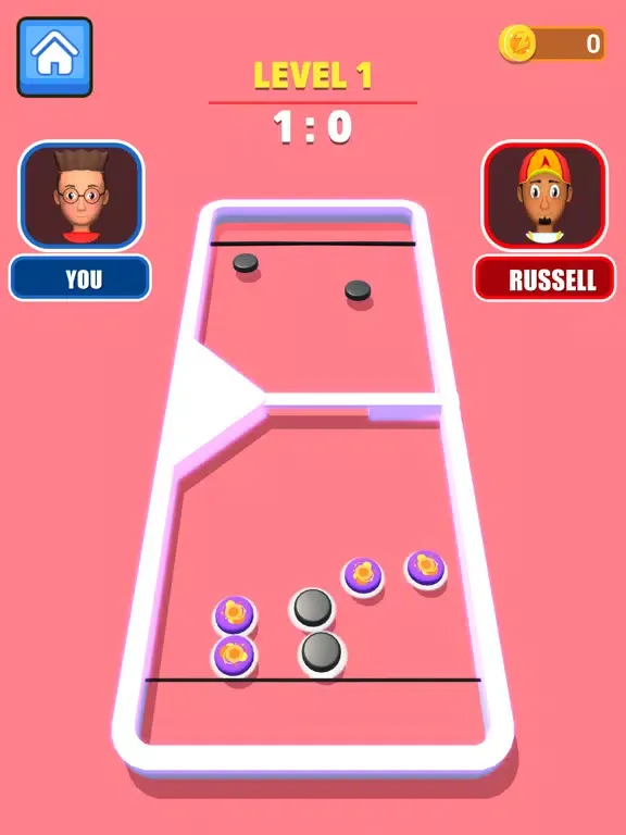 Capturas de tela do Fast Sling Puck 3D iPad 