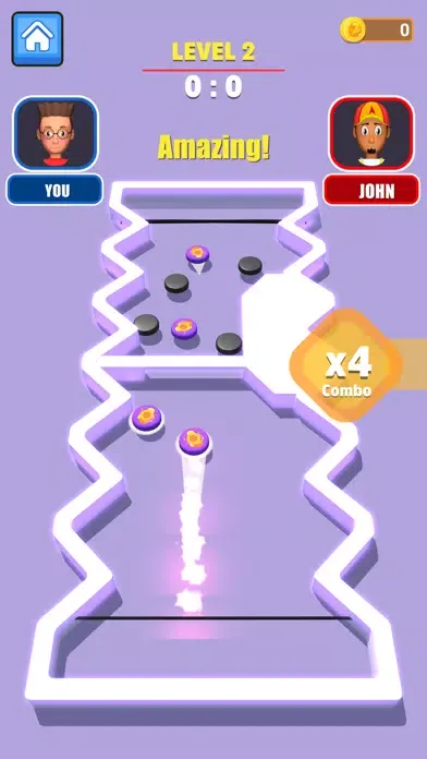 Capturas de tela do Fast Sling Puck 3D