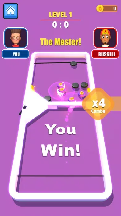 Capturas de tela do Fast Sling Puck 3D