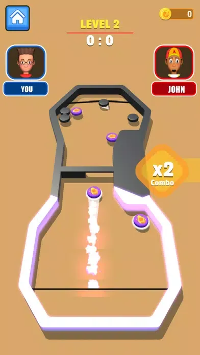 Capturas de tela do Fast Sling Puck 3D