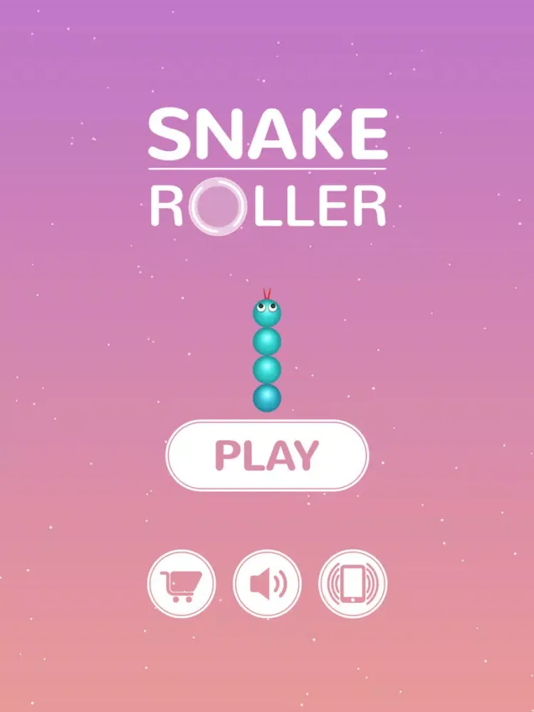 Tangkapan layar Snake Roller iPad 