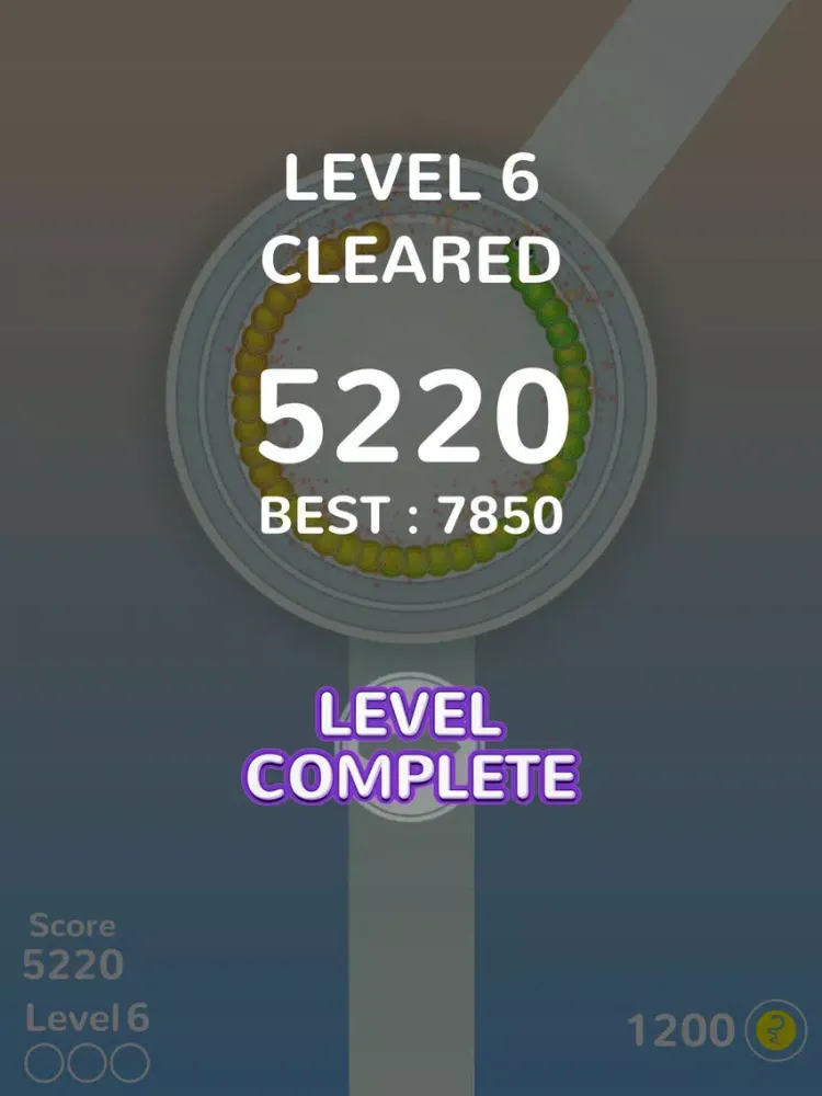 Tangkapan layar Snake Roller iPad 