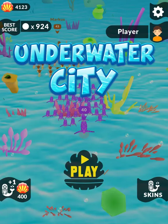 Underwater City iPad  スクリーンショット