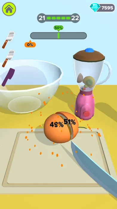 Capturas de tela do What the Slice