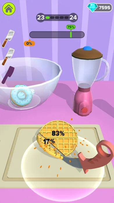 Capturas de tela do What the Slice