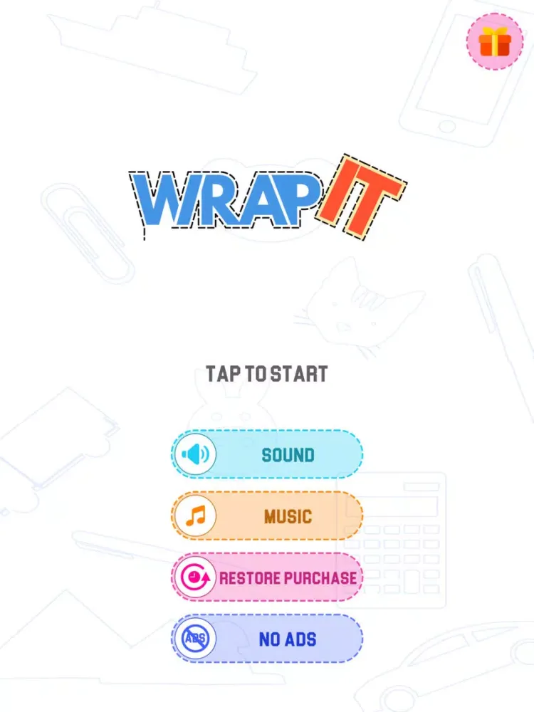 Zrzuty ekranu Wrap It! iPad 