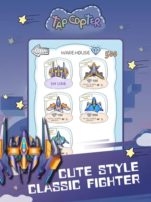 Tap Copter , Fly Higher! iPad  Screenshots