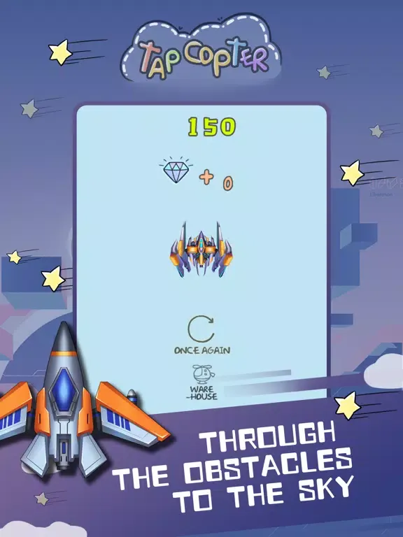 Tap Copter , Fly Higher! iPad  Screenshots