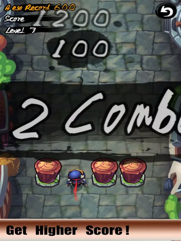 تصاویر Dash Ninja Run- best sudden dodge free game iPad 