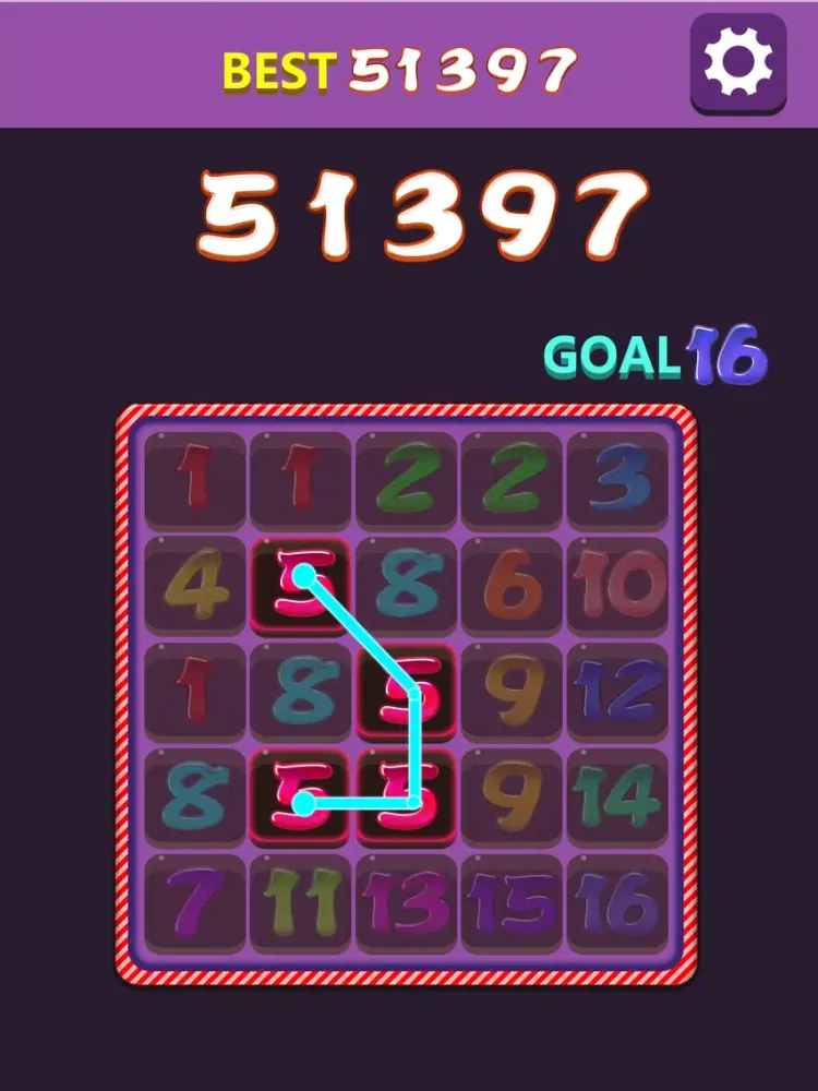 Number Crush Connect iPad 應用截圖
