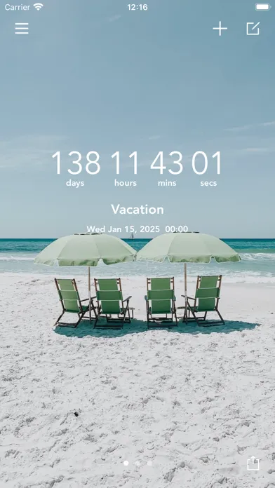 Countdown@ Ekran Görüntüleri