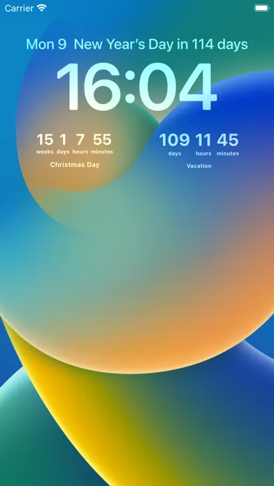 Countdown@ Ekran Görüntüleri