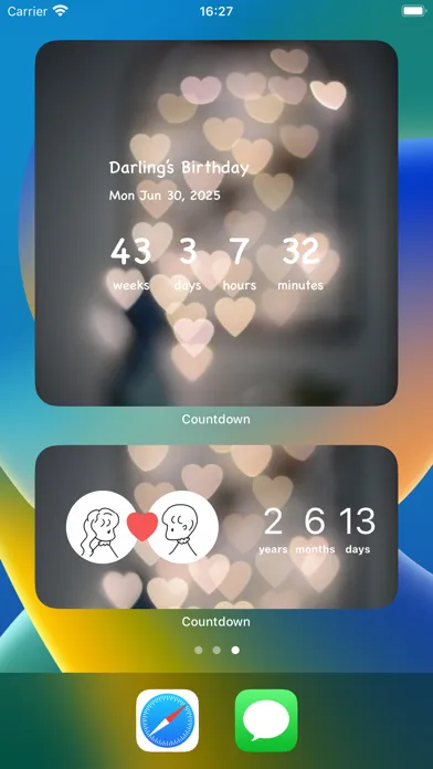 Countdown@ Ekran Görüntüleri