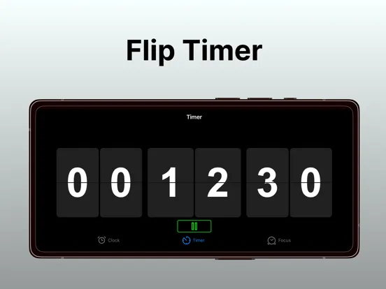 Zrzuty ekranu Flip Clock - Timer, Pomodoro iPad 