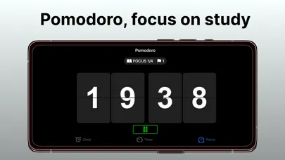 Zrzuty ekranu Flip Clock - Timer, Pomodoro
