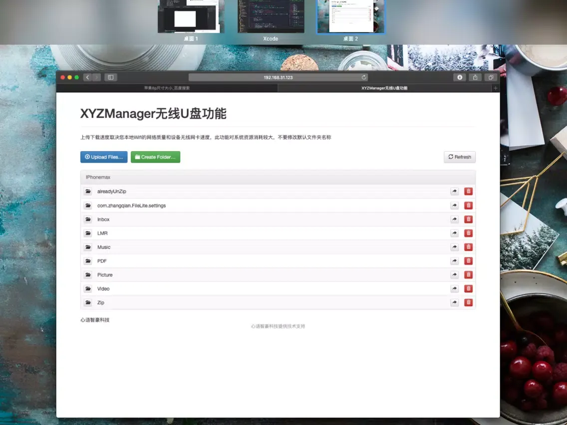 XYZFile-file management iPad  스크린샷