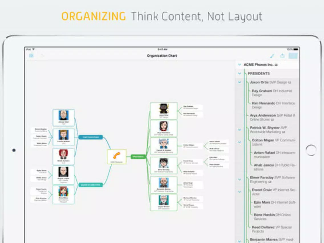 صور Clear Mind - mindmapping & idea iPad 