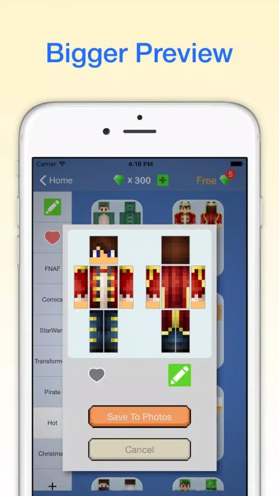 Doodle Skin - The Best Boy skins for Minecraft PC PE سکرین شاٹس
