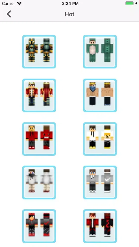 PE Skins - Skin for Minecraft應用截圖