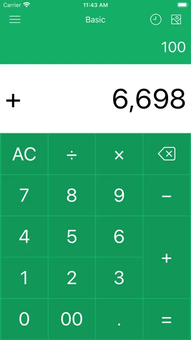 BCalc - a daily calculator Screenshots