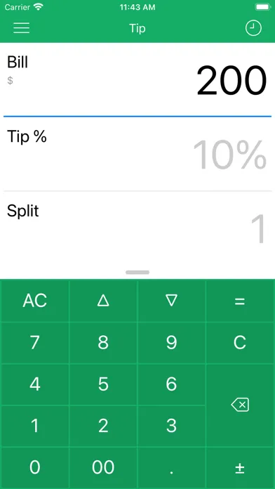 BCalc - a daily calculator Screenshots