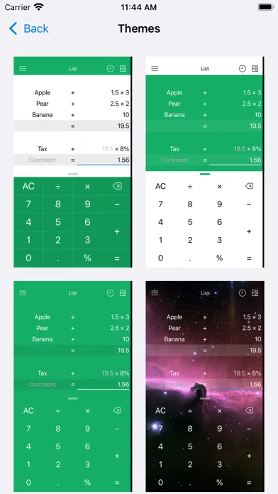 BCalc - a daily calculator Screenshots