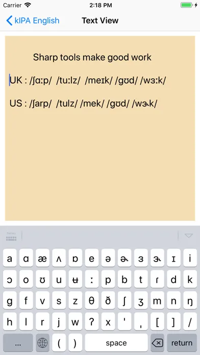 تصاویر kIPA English - Keyboard