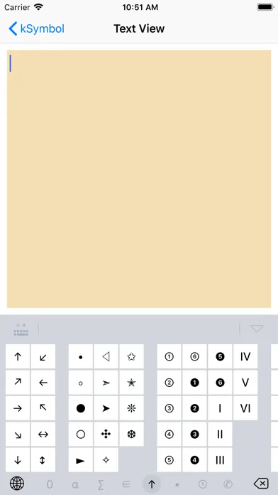 kSymbol - Symbol Keyboard應用截圖