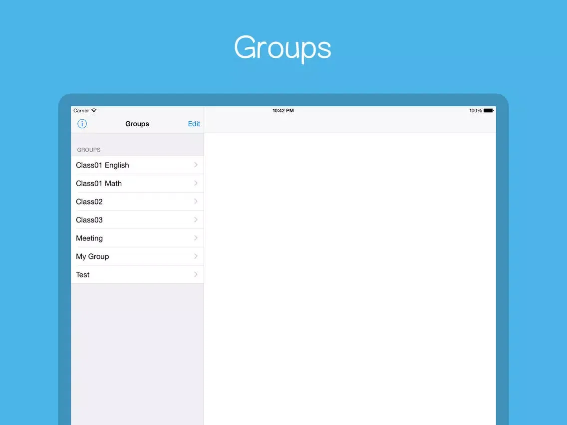 Roll Call + for iPad iPad  스크린샷