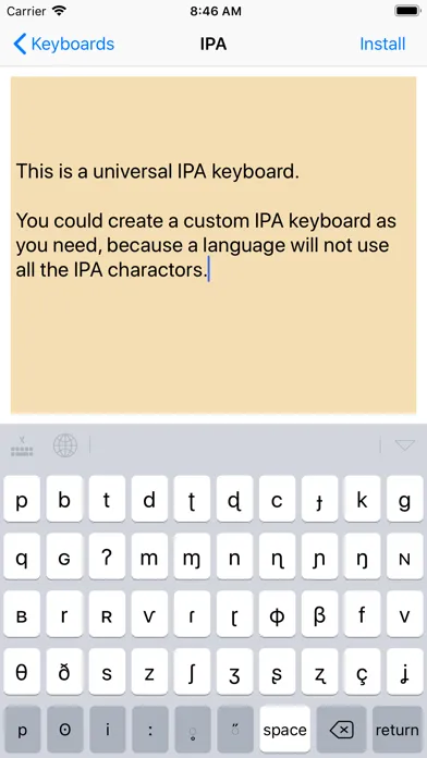Captures d'écran de xKeyboard - Custom Keyboard
