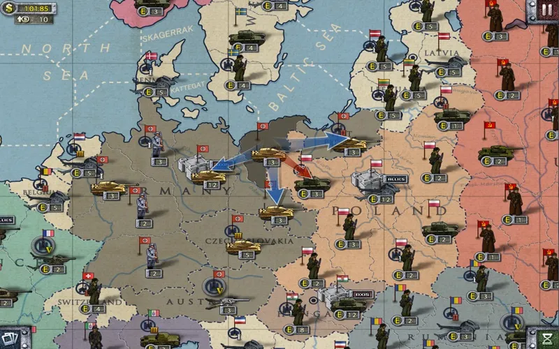 European War 2 スクリーンショット