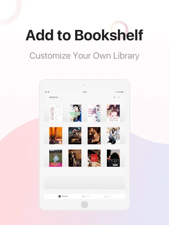 Скриншоты Novelful iPad 