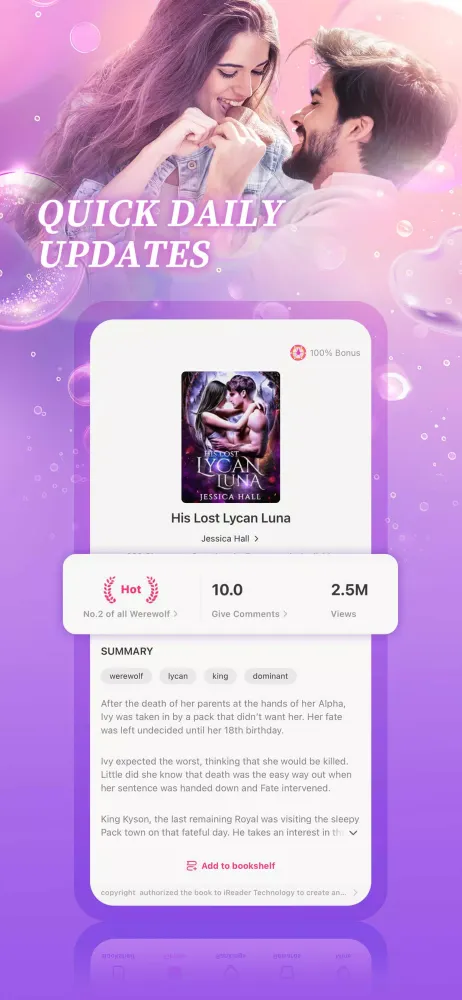 Tangkapan layar NovelZoom