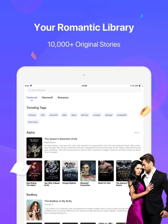 Storysome - Completed Story iPad  Screenshots