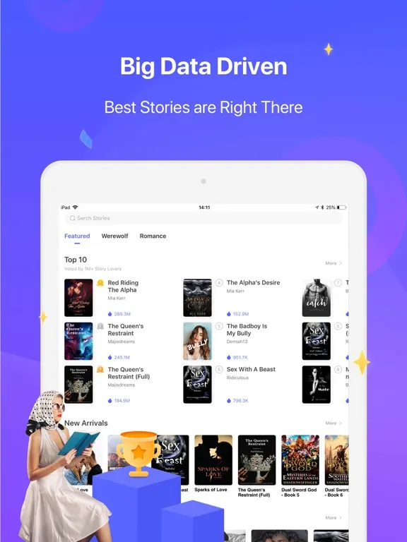 Storysome - Completed Story iPad  Screenshots