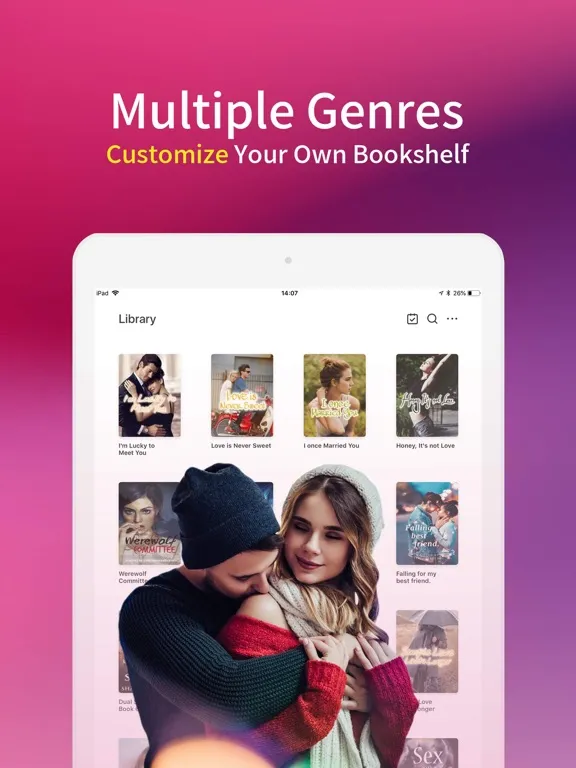 Zrzuty ekranu iReader-Story, Novel & E-book iPad 