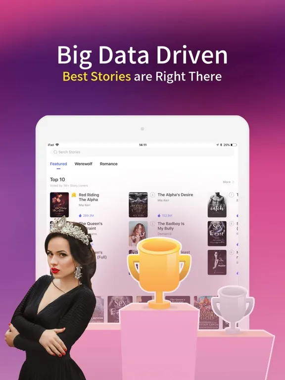Zrzuty ekranu iReader-Story, Novel & E-book iPad 