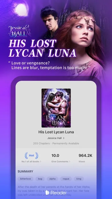 Zrzuty ekranu iReader-Story, Novel & E-book