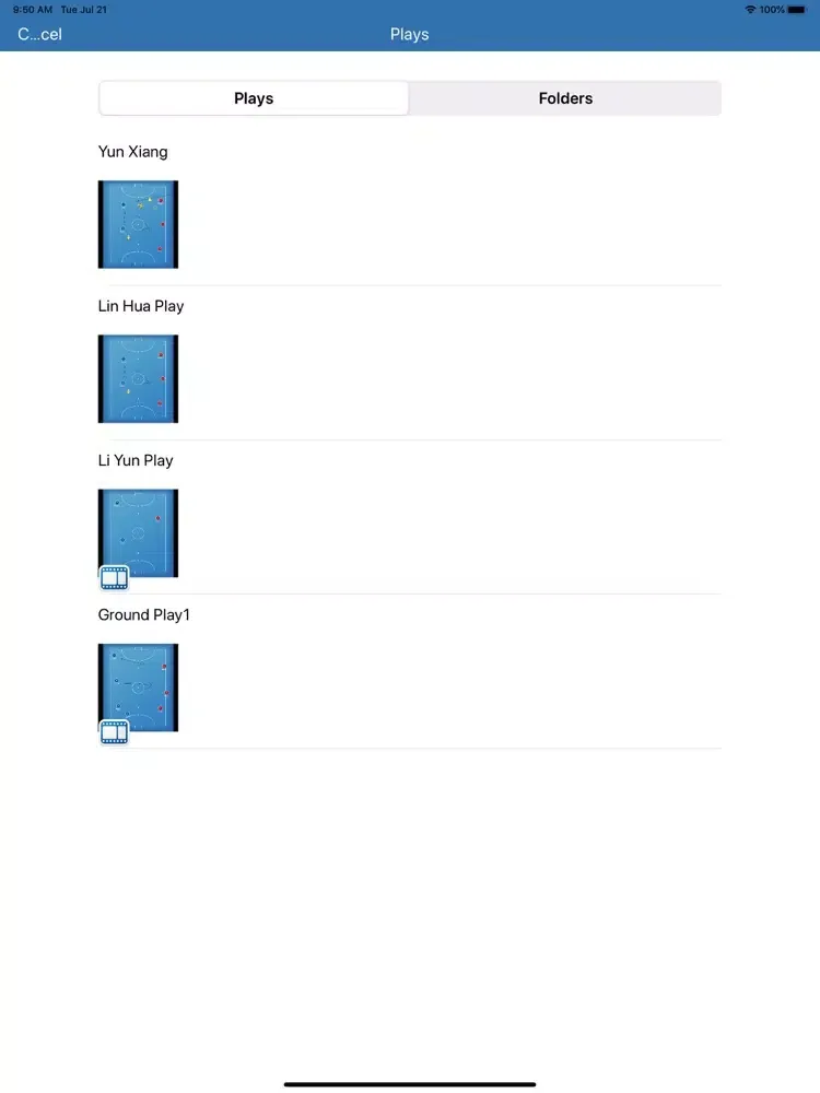 Coach tactic board Futsal足球教学 iPad  Screenshots