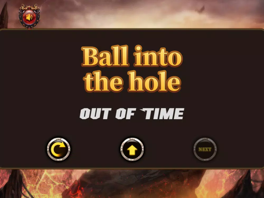 Zrzuty ekranu Ball into the hole iPad 